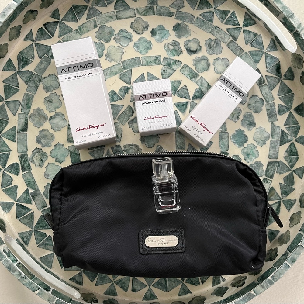 Salvatore Ferragamo Attimo Pour Homme travel Set